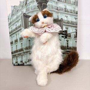 Plush Cat Backpack Fashion Cute Doll Cat Bag Girl's Shopping Bag